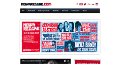 Desktop Screenshot of nowareggae.com